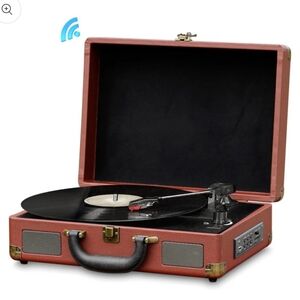 Vintage Style Portable Turntable Like New